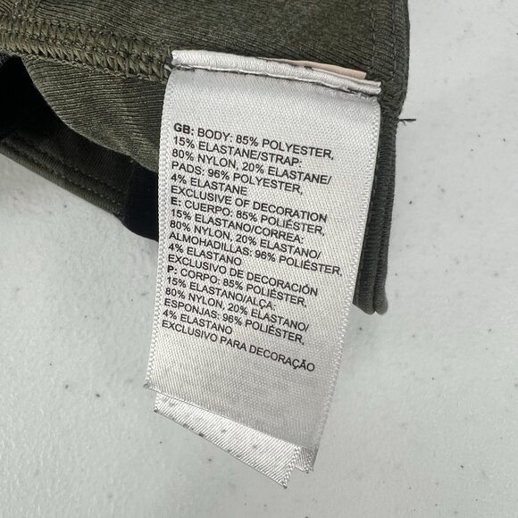 The North Face S Camo Sports Bra Racerback Adjustable Hook-Eye Closure - Picture 8 of 9